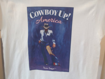 Hugh Cabot Cowboy UP! America Available in White and Various Colors